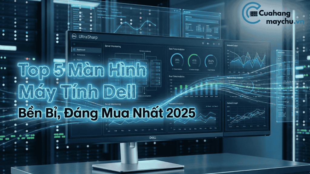 Top 5 màn hình DELL đáng mua 2025