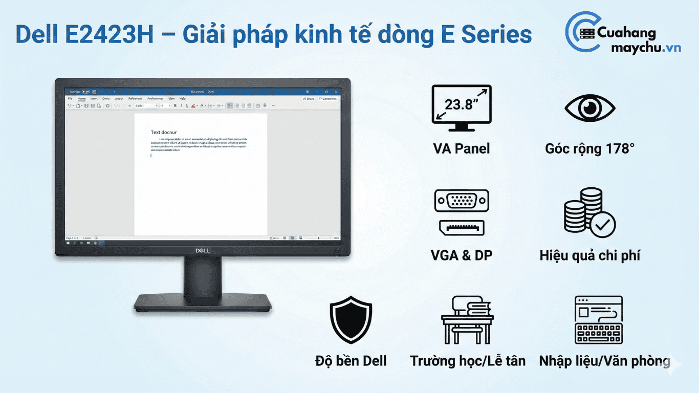 Màn hình máy tính E2423H